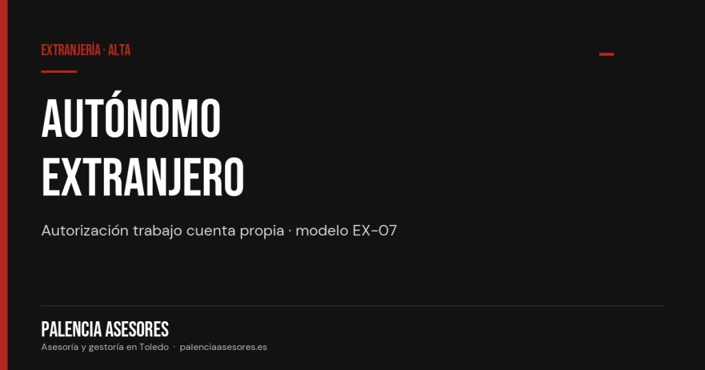Autónomo extranjero no comunitario: cómo darte de alta en España