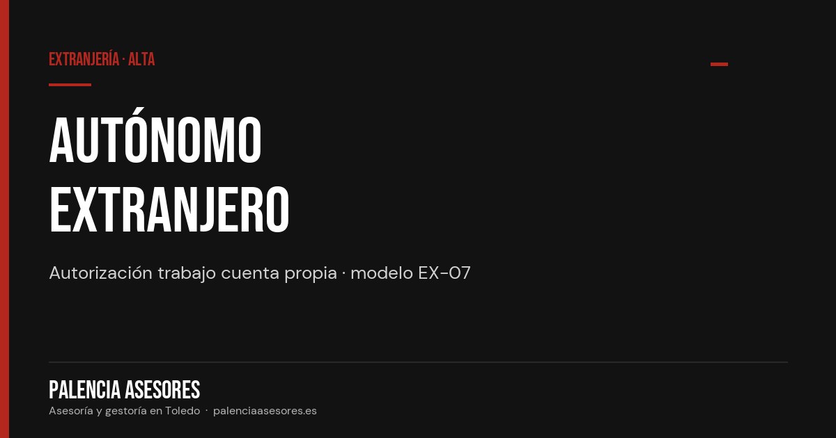Autónomo extranjero no comunitario: cómo darte de alta en España